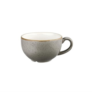 photo 1 tasses à cappuccino churchill stonecast grises 354ml lot de 12