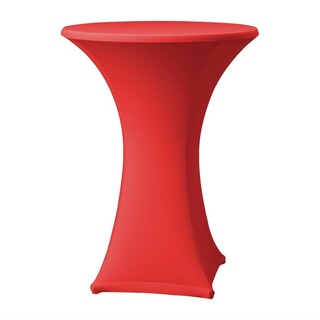 photo 1 housse de table extensible samba rouge d1