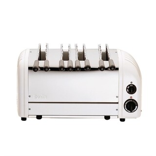 photo 1 toaster à sandwich 4 fentes blanc dualit 41034