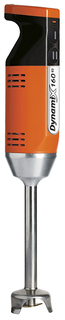 photo 1 mixeur plongeant professionnel dynamix dmx 160 v2 orange/noir, couteau emulsionneur