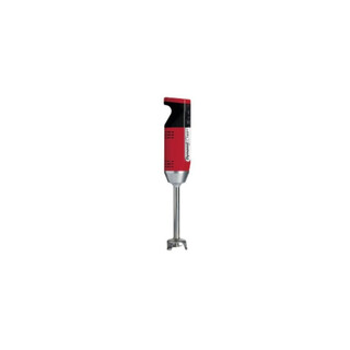 photo 1 mixeur plongeant professionnel dynamix dmx160 v2 rouge/noir, couteau emulsionneur