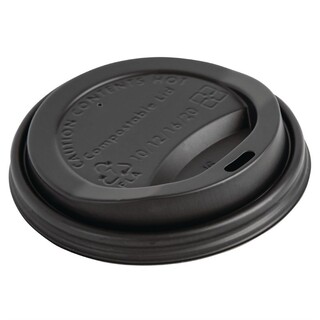 photo 1 couvercles gobelets boissons chaudes cpla compostables fiesta compostable 340 ml lot de 1000