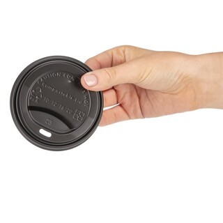 photo 3 couvercles gobelets boissons chaudes cpla compostables fiesta compostable 340 ml lot de 1000