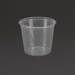 photo 1 pots à sauce micro-ondables en plastique fiesta recyclable 150ml lot de 100