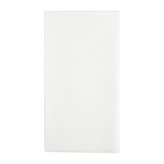 photo 3 serviettes de table airlaid pliage en 8 fiesta recyclable premium tablin blanches 40x40cm lot de 500