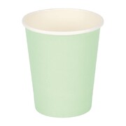 Photo 1 matériel référence GP403: Gobelets simple paroi fiesta recyclable turquoise 225ml  - Lot de 1000