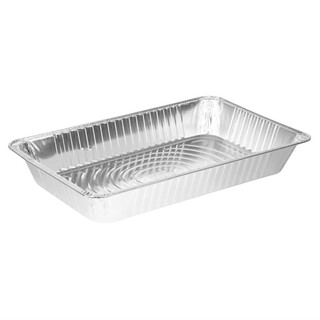 photo 1 barquettes aluminium gn 1/1 lot de 50