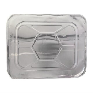 photo 1 couvercles en aluminium pour barquettes gn 1/2 lot de 100