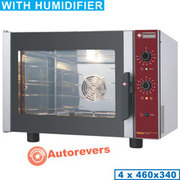 Four à convection électrique 4x 460x340 mm humidificateur manuel