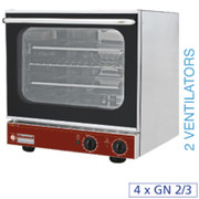 Four à convection éléctrique 4 x GN 2/3