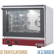 Four à convection éléctrique 4 x GN 2/3