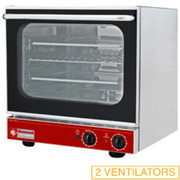 Four convection électrique pro. 4 niveaux 433x333 mm