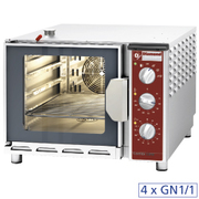 Four électrique vapeur-convection, 4x gn 1/1