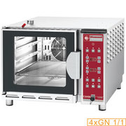 Four électrique vapeur/convection, 4x gn 1/1
