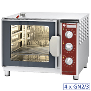 Four électrique vapeur-convection, 4x gn 2/3