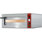Four électrique à pizzas ø 420 mm, chambre 420x420xh140 mm