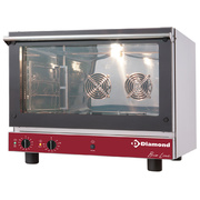 Four pâtissier Humidificateur 4 niveaux 600 x 400 2 moteurs 270°C 3.2kW