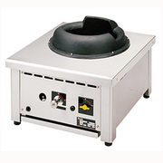Fourneau wok à gaz de table, 1 feu 28 kw