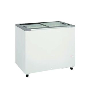 photo 1 congélateurs couvercle coulissant vitré