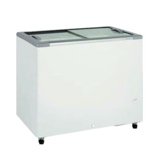 photo 1 congélateurs couvercle coulissant vitré