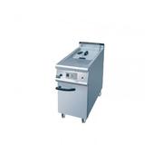 Friteuse 1 bac Electrique sur coffre Profondeur 700 mm