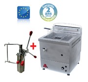 Friteuse foraine gaz 10 l doseur à chichis