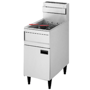 FRITEUSE GAZ HAUT RENDEMENT CUVE 23 L.