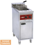 Friteuse électrique 16 L sur meuble