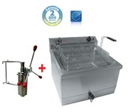 Friteuse électrique 18 l doseur à chichis