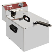 Friteuse électrique professionnelle 7 litres 3,2 kW MONOPHASE