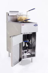 Friteuse professionnelle gaz 21 L 21 kw 2 paniers gaz Naturel