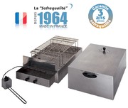 Fumoir électrique - 2 étages - l 715 mm