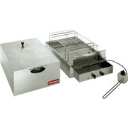 Fumoir électrique pour aliments, 2 étages 400x600 mm 340x545mm