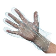 Gants jetables bleus