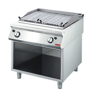 photo 1 grillade pierre de lave gaz gastro m 70/80 grl