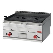 Photo 1 matériel référence GN062: Grillade pierre de lave gaz Gastro M 650 65/70GRL