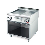 Photo 1 matériel référence GN098: Plancha GazGastro M 700 avec plaque demie lisse demie rainurée GM70/80FTRGS