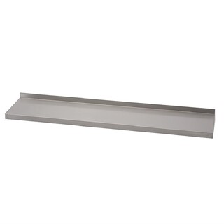 photo 1 etagère murale inox sans supports gastro m 1000 x 400mm