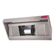 Photo 1 matériel référence GN194: Hotte inox complète Gastro M 1000 x 900 x 450mm