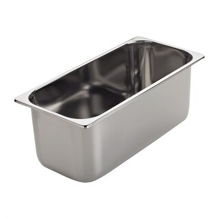 photo 1 bac à glace gastro m inox 360 x 165 x 120mm