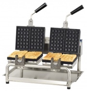 Gaufrier double 3600 W ouverture 180 °
