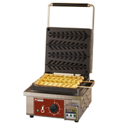 Gaufrier électrique épi sur bâtonnet 4 pcs. minuterie