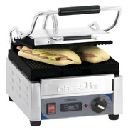 Grill Panini Petit Premium Rainurée - Rainurée avec minuteur