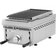 Grill pierre de lave gaz