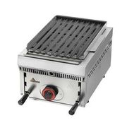 Grill pierre de lave gaz