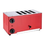Grille-pain Rowlett Regent 4 fentes rouge
