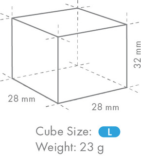 photo 2 distributeur de glacons cube - gaz r290 – production de glace 43 kg