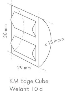 photo 3 machine à glaçons demi-lune edge - nettoyage chimique entièrement automatisé - production 43 kg