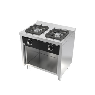 photo 1 fourneau 2 feux vifs s/600 sur placard