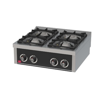 photo 1 fourneau 4 feux vifs s/750  á poser